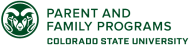 Parent and Family Programs at Colorado State University logo